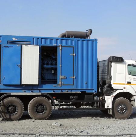 Высоковольтная электростанция TSS TBD 970TS-6300 Baudouin для ГОК