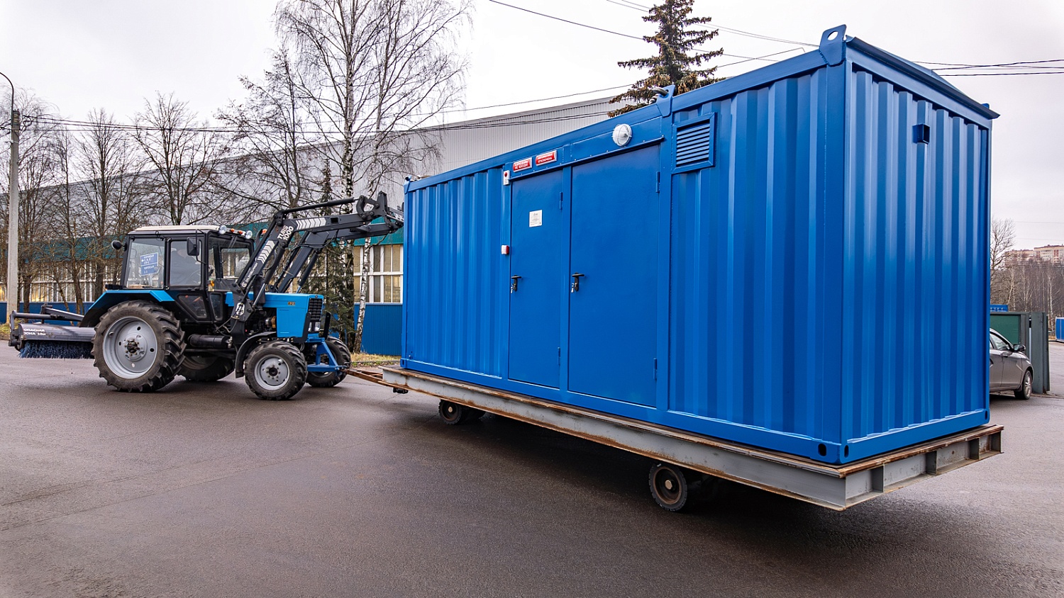 Гибридная электростанция ТСС обеспечивает бесперебойную работу Росгосцирка